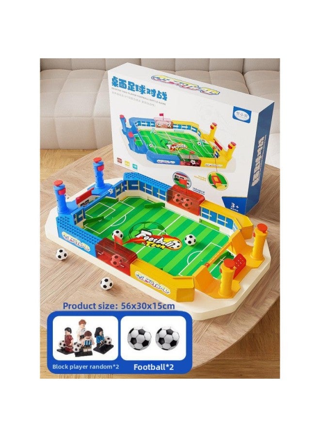 Children's Foosball Two-Player Table Game Parent-Child Interactive Table Game for Boys Aged 3 to 6 Toy Board Game